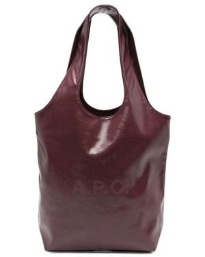 A.P.C. A. P.C. Ninon Tote Bag - Purple