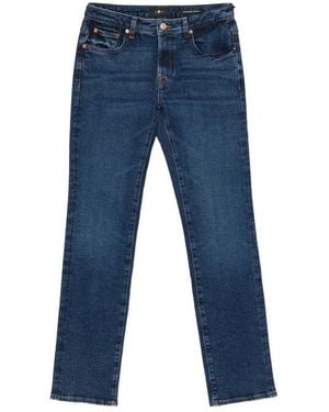 7 For All Mankind Slim-Leg Jeans - Blue
