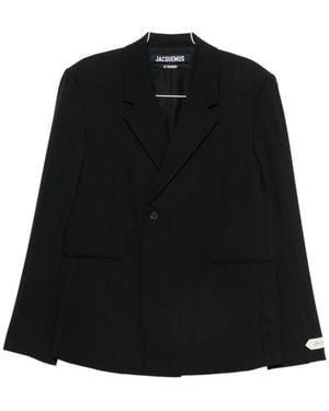 Jacquemus Double-Breasted Blazer - Black