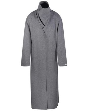 Sportmax Coats - Grey