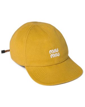Miu Miu Hats - Yellow