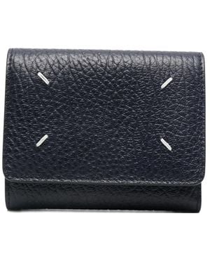 Maison Margiela Wallet Clip 3 With Zip - Blue