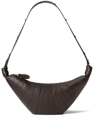 Lemaire Medium Croissant Shoulder Bag - Black
