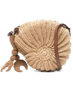 Anya Hindmarch Sac À Bandoulière Hermit Crab - Natural