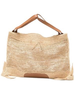 Hereu Cador Woven Tie Tote Bag - Natural