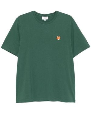 Maison Kitsuné Flowers Allover Print Shirt - Green