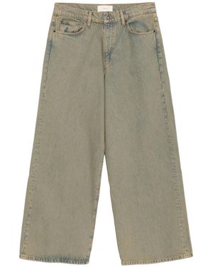 Jeanerica Logo-Patch Jeans - Grey