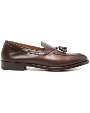 Doucal's Tassel-Detail Loafers - Brown