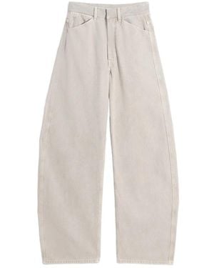 Lemaire Wide Trousers - White