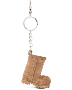 Balenciaga Alaska Boot-Design Keyring - Metallic