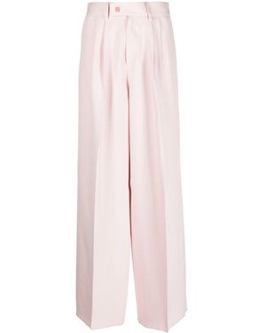 Amiri Wide-leg Tailored Trousers - Pink