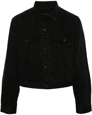Balenciaga Cotton Denim Jacket - Black