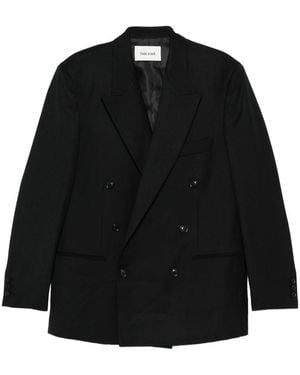 Tonywack Double-Breasted Jacket - Black
