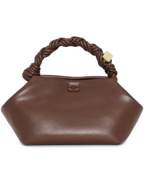 Ganni Small Bou Cross Body Bag - Brown