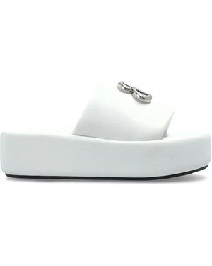 Balenciaga Rise Slide Bb - White