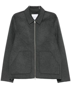 Samsøe & Samsøe Sapaulo Zip-Up Jacket - Gray