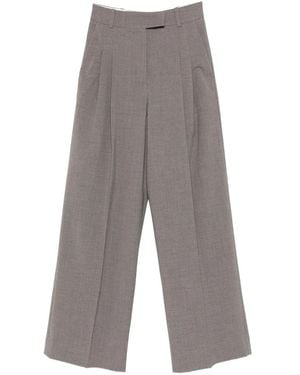 By Malene Birger Cymbaria Pleated Trousers - Grey