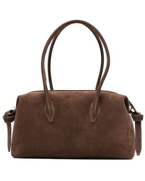 Yuzefi Brioche Shoulder Bag - Brown