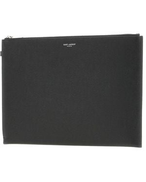 Saint Laurent Clutch Bags - Black