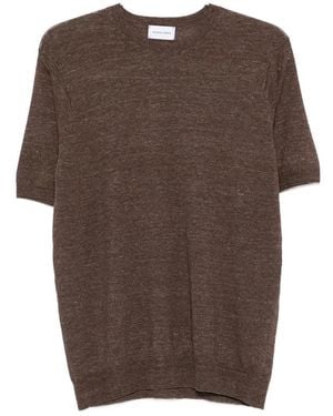 Scaglione Short-Sleeve T-Shirt - Brown