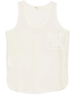 Barena Pocket Top - White