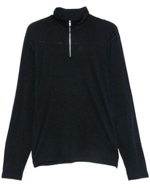 Fusalp Quarter-Zip High-Neck Jumper - Black