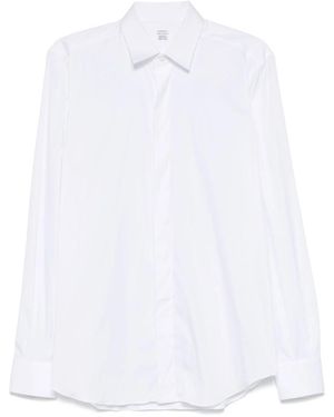 Mazzarelli Cotton-Blend Shirt - White