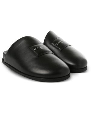 Givenchy Leather Mules - Black