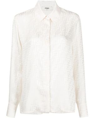 Fendi Neutrals Tops - White