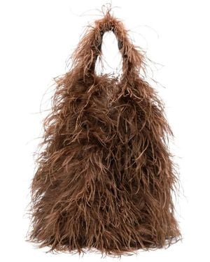 Yves Salomon Shoulder Bags - Brown