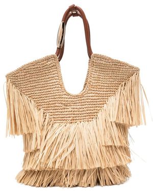 Zimmermann Neutrals Tote Bags - Metallic
