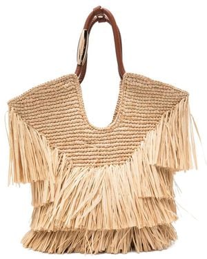 Zimmermann Neutrals Tote Bags - Metallic