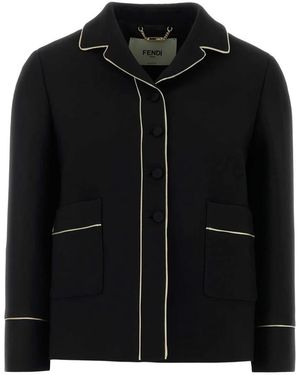 Fendi Jackets - Black