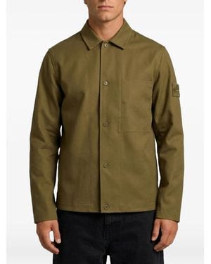 Stone Island Military Ghost Overshirt - Green