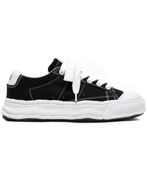 Maison Mihara Yasuhiro Jackson Og Sole Canvas Low-Top Sneakers - Black