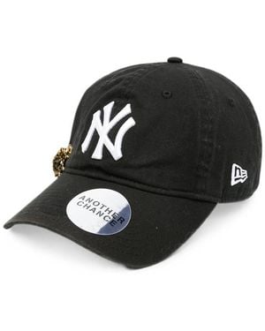 ANOTHER CHANCE Crystal-Embellished Logo-Embroidered Baseball Cap - Black