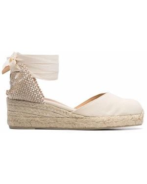 Castañer 50Mm Carina Espadrilles - Natural