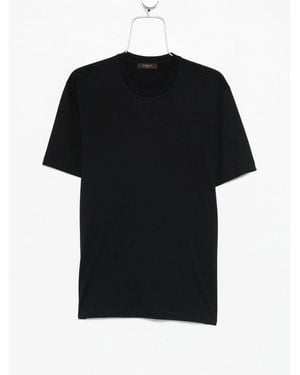 ZANONE-SLOWEAR Crew-Neck T-Shirt - Black