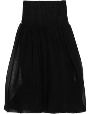 CFCL Pleated Midi Skirt - Black