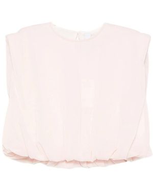CFCL Overwraped Cropped Top - Pink