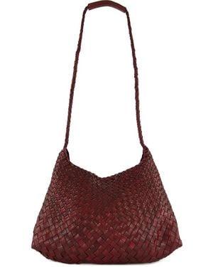 Dragon Diffusion Santa Rosa Leather Shoulder Bag - Brown