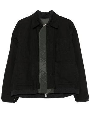 Sacai Jackets - Black