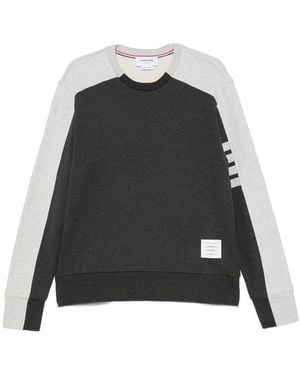 Thom Browne Long-Sleeves Sweatshirt - Black