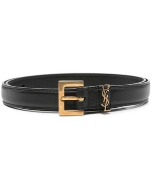Saint Laurent Belts - Black