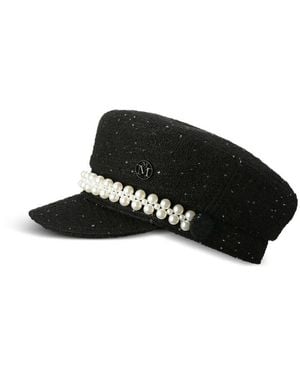 Maison Michel Caps - Black