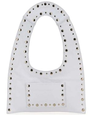 GIMAGUAS Mini Franca Tote Bag - White