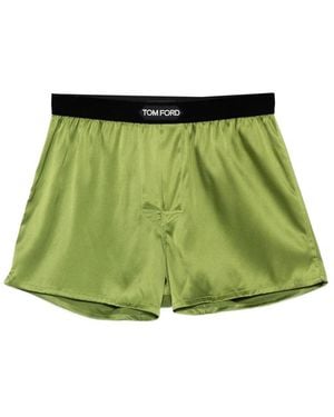 Tom Ford Elasticated Boxers - Green