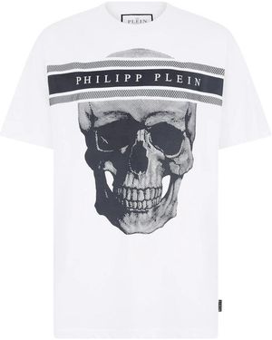 Philipp Plein Skull-Print T-Shirt - Multicolour