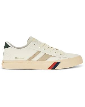 Pro Keds Panelled Trainers - Natural