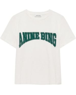 Anine Bing Shelley T-Shirt - White
